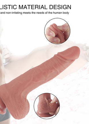 Shequ Dildo Series Diego 19 cm Belden Bağlamalı Realistik Penis SQ-WBC10024