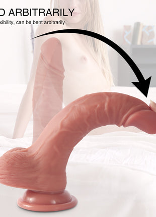 Shequ Dildo Series Diego 19 cm Belden Bağlamalı Realistik Penis SQ-WBC10024