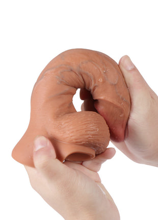 Shequ Dildo Series Tyler Blue Vein Çift Katmanlı Realistik Penis SQ-WBC10028
