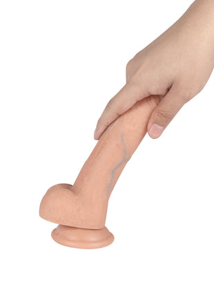 Xise Dildo Series Archie Flesh 21 cm Realistik Penis XS-WBC10042