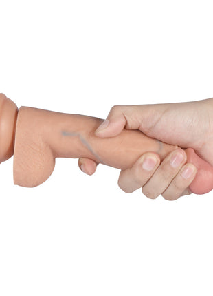 Xise Dildo Series Archie Flesh 21 cm Realistik Penis XS-WBC10042