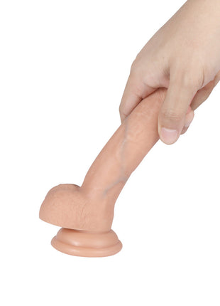 Shequ Dildo Series Addison Çift Katmanlı 17 cm Realistik Penis SQ-WBD10046