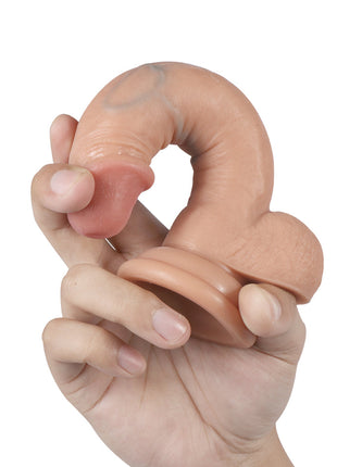 Shequ Dildo Series Addison Çift Katmanlı 17 cm Realistik Penis SQ-WBD10046