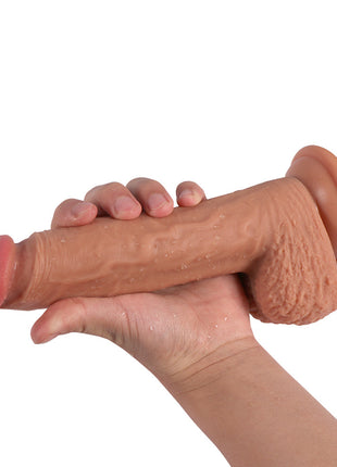 Dildo Series Dean Vibe 21 Cm 10 Mod Doğal Realistik Vibratör SQ-WBD10007-V