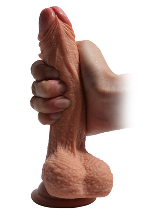 Shequ Crowley Dildo Series 18 cm Yumuşak Dokulu Realistik Penis SQ-WBD10009