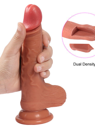 Shequ Diego 19 cm Natural Doku Realistik Penis SQ-WBD10024