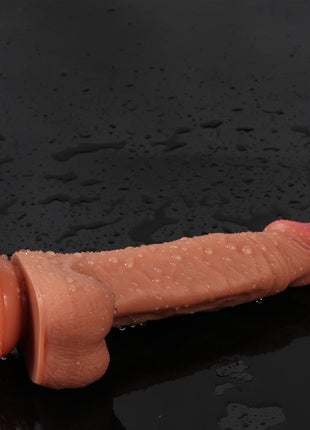 Shequ Dildo Series Evan 19.5 cm Natural Doku Realistik Penis SQ-WBD10026
