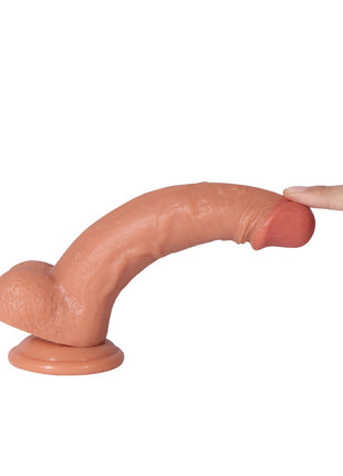 Shequ Dildo Series Archie Natural Çift Katmanlı Realistik Penis SQ-WBD10042