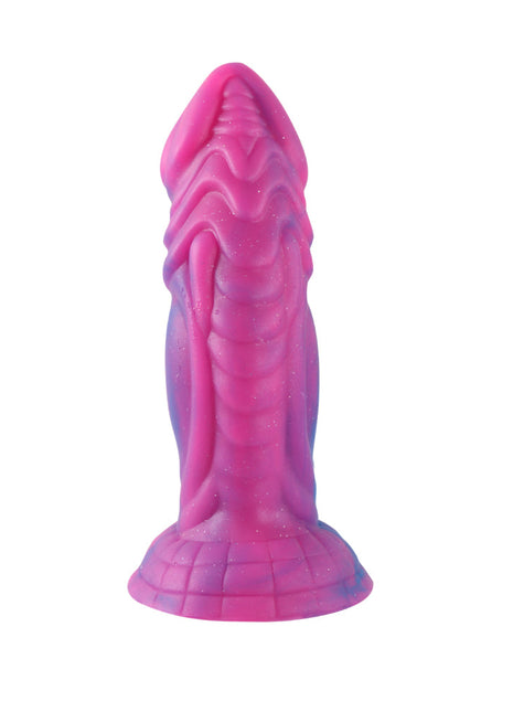 Shequ Jelly Animal Dildo Monster 3 Squamule Realistik Penis SQ-WBD10052 Purple