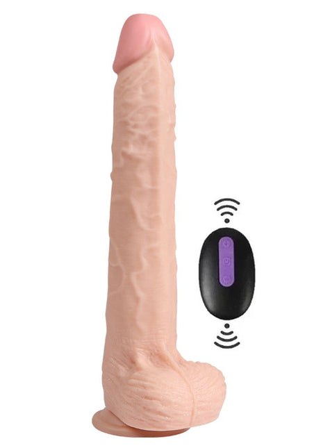 Shequ Vibrating Dildo Series Bart 29 cm Titreşimli Realistik Penis SQ-WBE10038
