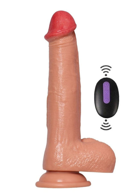 Shequ Sean Vibrating Dildo 20 Mod Titreşimli Realistik Penis 22 cm SQ-WBE10043