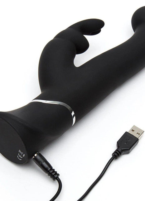 Happy Rabbit G-Spot Stroking Rabbit Vibrator Black