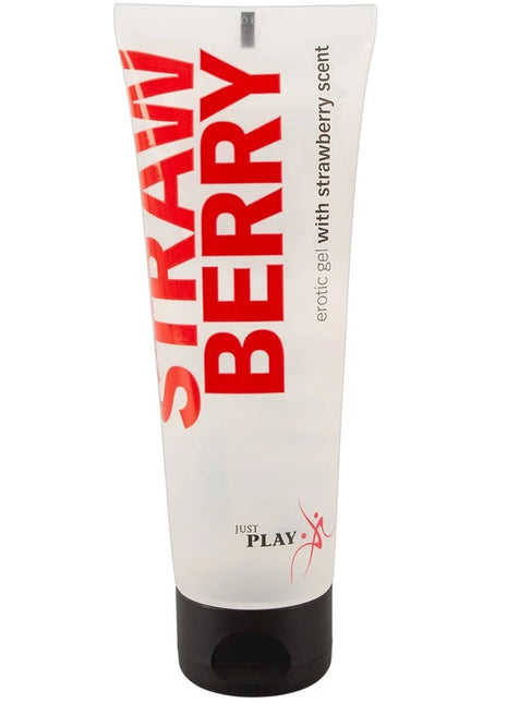 Just Play Strawberry Erotic Gel Aromalı Kayganlaştırıcı Jel 80 ml.