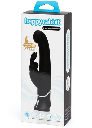 Happy Rabbit G-Spot Stroking Rabbit Vibrator Black