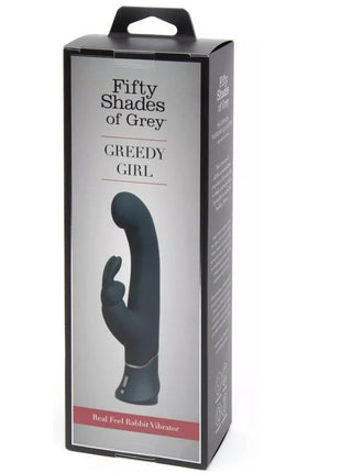Fifty Shades of Grey Greedy Girl Real Feel Rabbit Vibrator