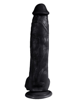 Xise Dildo Series Blade Master Büyük Belden Bağlamalı Realistik Penis XS-WBC10040 Black