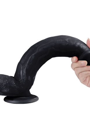 Xise Dildo Series Blade Master Büyük Belden Bağlamalı Realistik Penis XS-WBC10040 Black