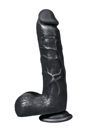 Xise Dildo Series Adam Rubber  21 cm Belden Bağlamalı Realistik Zenci Penis XS-WBC10012 Black