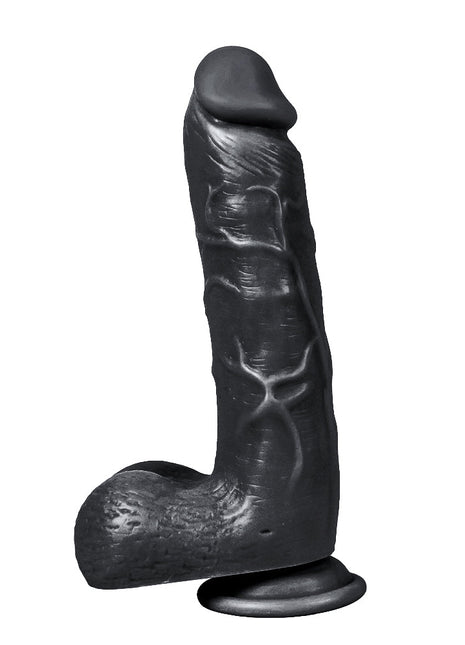 Xise Dildo Series Adam Rubber  21 cm Realistik Zenci Penis XS-WBC10012 Black