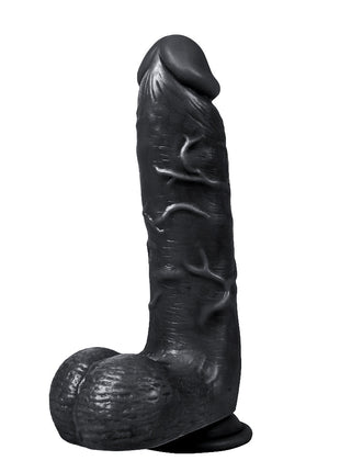 Xise Dildo Series Adam Rubber  21 cm Realistik Zenci Penis XS-WBC10012 Black