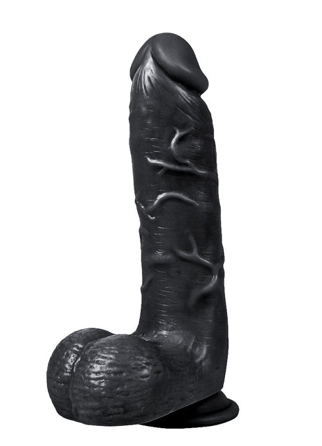 Xise Dildo Series Adam Rubber  21 cm Realistik Zenci Penis XS-WBC10012 Black