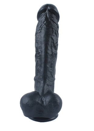 Xise Dildo Series Adonis 18 cm Belden Bağlamalı Realistik Zenci Penis XS-WBC10018 Black