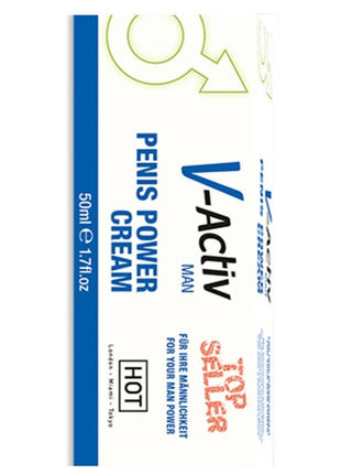 Hot V-Activ Penis Power Cream Özel Erkek Penis Kremi 50 Ml.