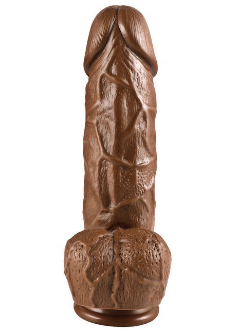 Xise Dildo Series X-Men Yumuşak Dokulu Realistik Penis XS-WBB10011 Brown