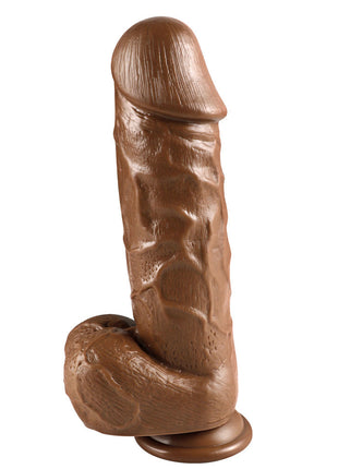 Xise Dildo Series X-Men Flexible Kalın Realistik Penis XS-WBC10011 Brown