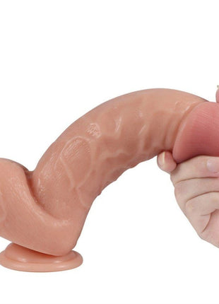 Xise Dildo Series X-Men Flexible Kalın Realistik Penis XS-WBC10011 Flesh