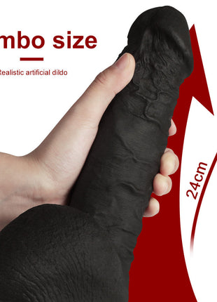 Xise Dildo Series Shane Diesel Yumuşak Dokulu Belden Bağlamalı Realistik Penis XS-WBB10052 Black