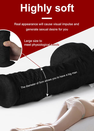 Xise Dildo Series Shane Diesel Yumuşak Dokulu Belden Bağlamalı Realistik Penis XS-WBB10052 Black