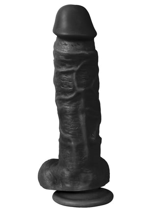 Xise Dildo Series Jihad Knight Flexible Black Büyük Realistik Penis XS-WBC10001 Black