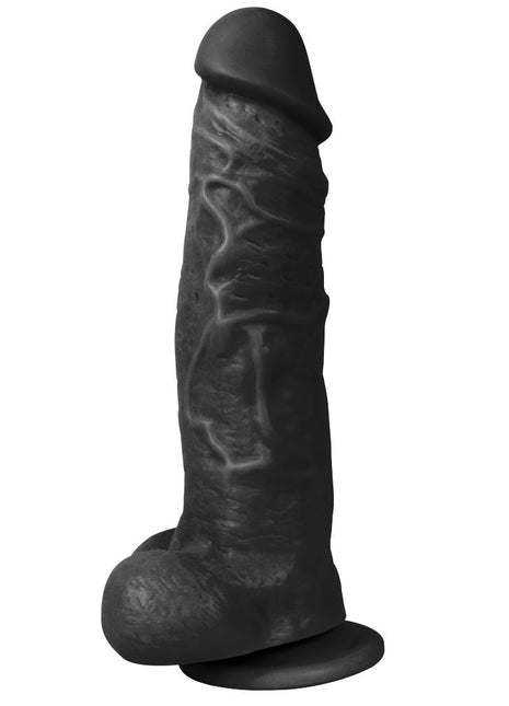 Xise Dildo Series Jihad Knight Flexible Black Büyük Realistik Penis XS-WBC10001 Black