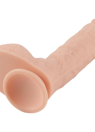 Dildo Series Spartacus 24 Cm Belden Bağlamalı Realistik Dev Penis XS-WBC10003 Flesh