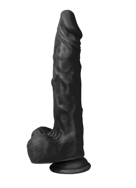 Xise Dildo Series Victory Hero 24 cm Belden Bağlamalı Realistik Penis XS-WBC10005 Black