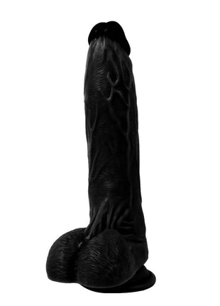 Xise Dildo Series Holy Dragon 20,5 cm Belden Bağlamalı Realistik Penis XS-WBC10007 Black