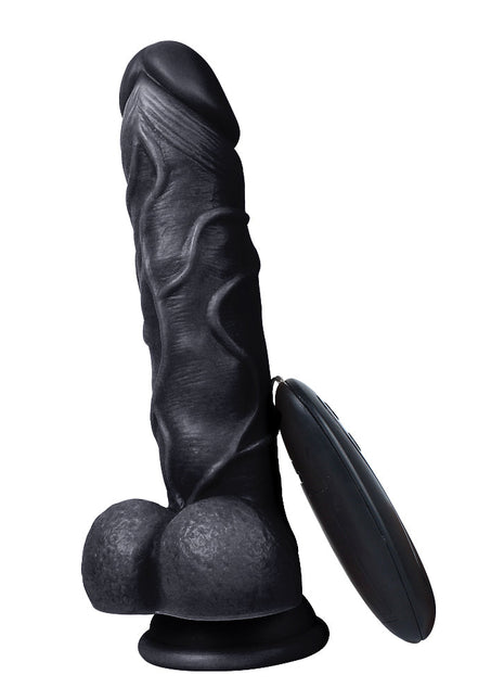 Xise Dildo Series Beat 19.5 cm Titreşimli Realistik Penis XS-WBC10009-V-Black