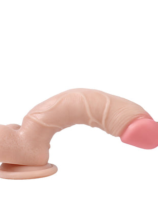 Xise Dildo Series Beat 19.5 cm Belden Bağlamalı Realistik Penis XS-WBC10009 Flesh