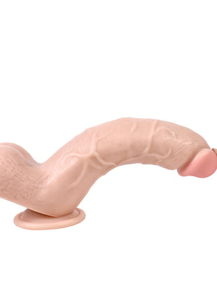 Xise Dildo Series Adam Rubber  21 cm Realistik Penis XS-WBC10012 Flesh
