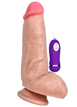 Shequ Vibrating Dildo Red Eagle 16 cm Titreşimli Belden Bağlamalı Realistik Penis XS-WBC10013-V