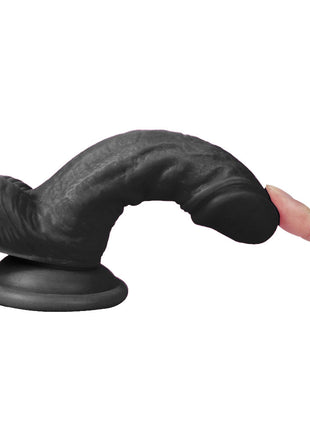 Xise Dildo Series Vincy 13 cm Realistik Penis XS-WBC10015 Black