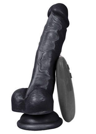 Xise Adonis Vibrating Dildo 18 cm Titreşimli Realistik Penis XS-WBC10018-V Black