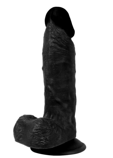 Xise Dildo Series İron Dragon 18 cm Realistik Penis XS-WBC10027 Black
