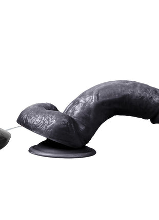 Xise Kassadin Vibrating Dildo Flesh 18 cm Titreşimli Realistik Penis XS-WBC10029-V Black