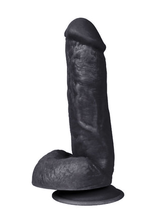 Xise Dildo Series Kassadin 18 cm Belden Bağlamalı Realistik Penis XS-WBC10029 Black