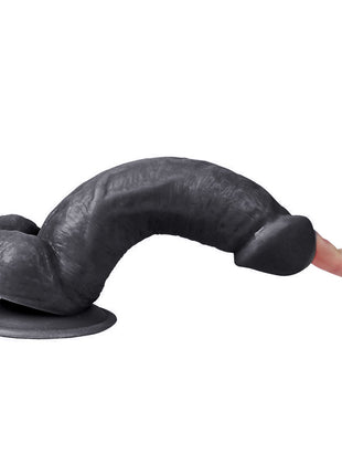 Xise Dildo Series Kassadin 18 cm Belden Bağlamalı Realistik Penis XS-WBC10029 Black