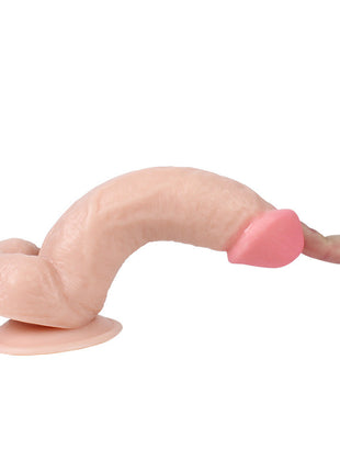 Xise Dildo Series Kassadin 18 cm Belden Bağlamalı Realistik Penis XS-WBC10029 Flesh