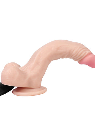 Dildo Series Yuan 21 cm Titreşimli Belden Bağlamalı Realistik Penis XS-WBC10030-V Flesh