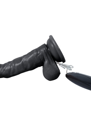 Dildo Series Hunk Eagle 17 cm Titreşimli Realistik Penis XS-WBC10034-V Black
